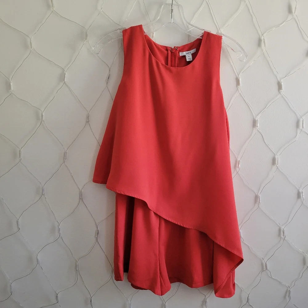 Bar III Sleeveless Romper • Paneled • Shorts • Size XS